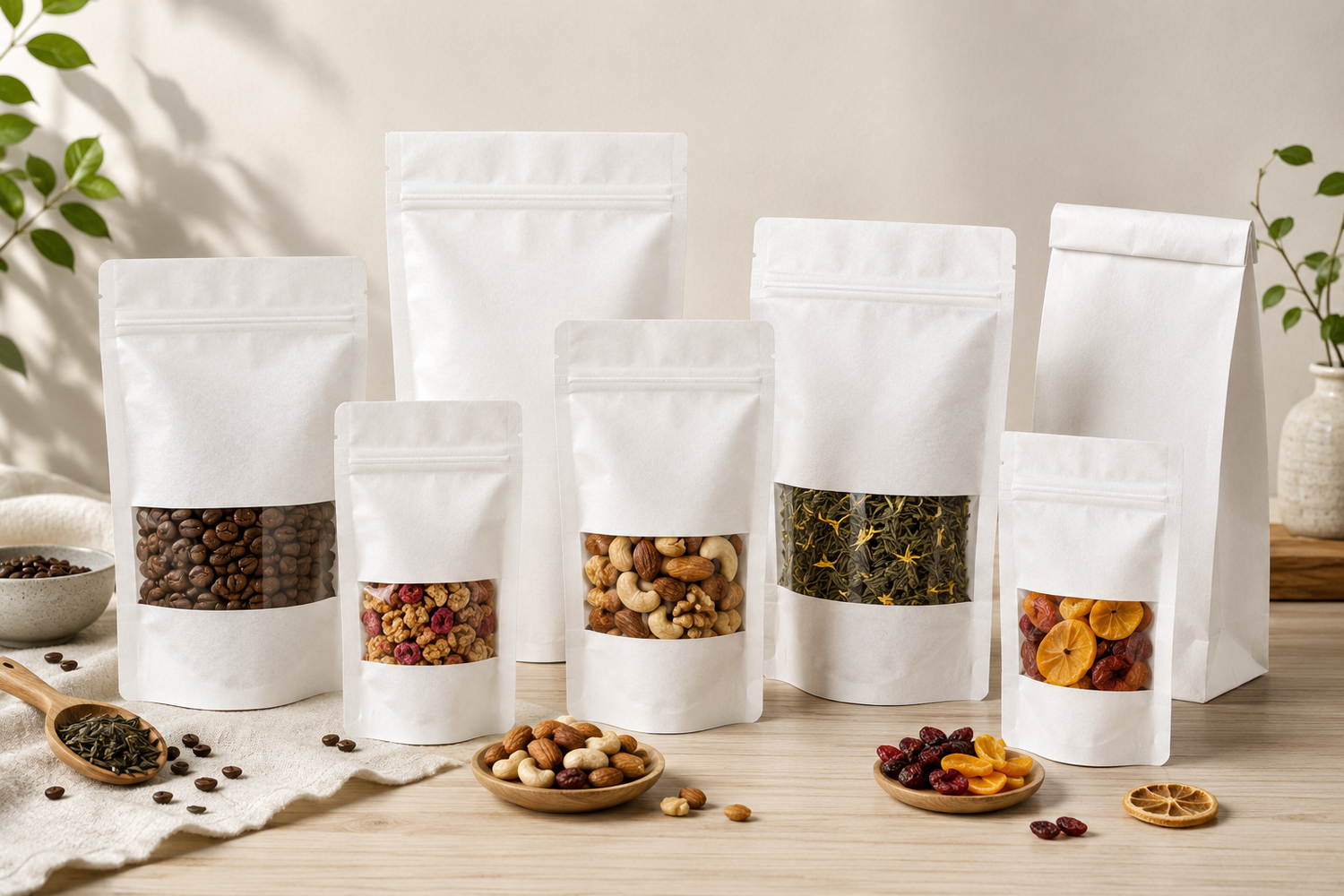 White Kraft Paper Bags | Clean Look, Natural Feel, Better Print