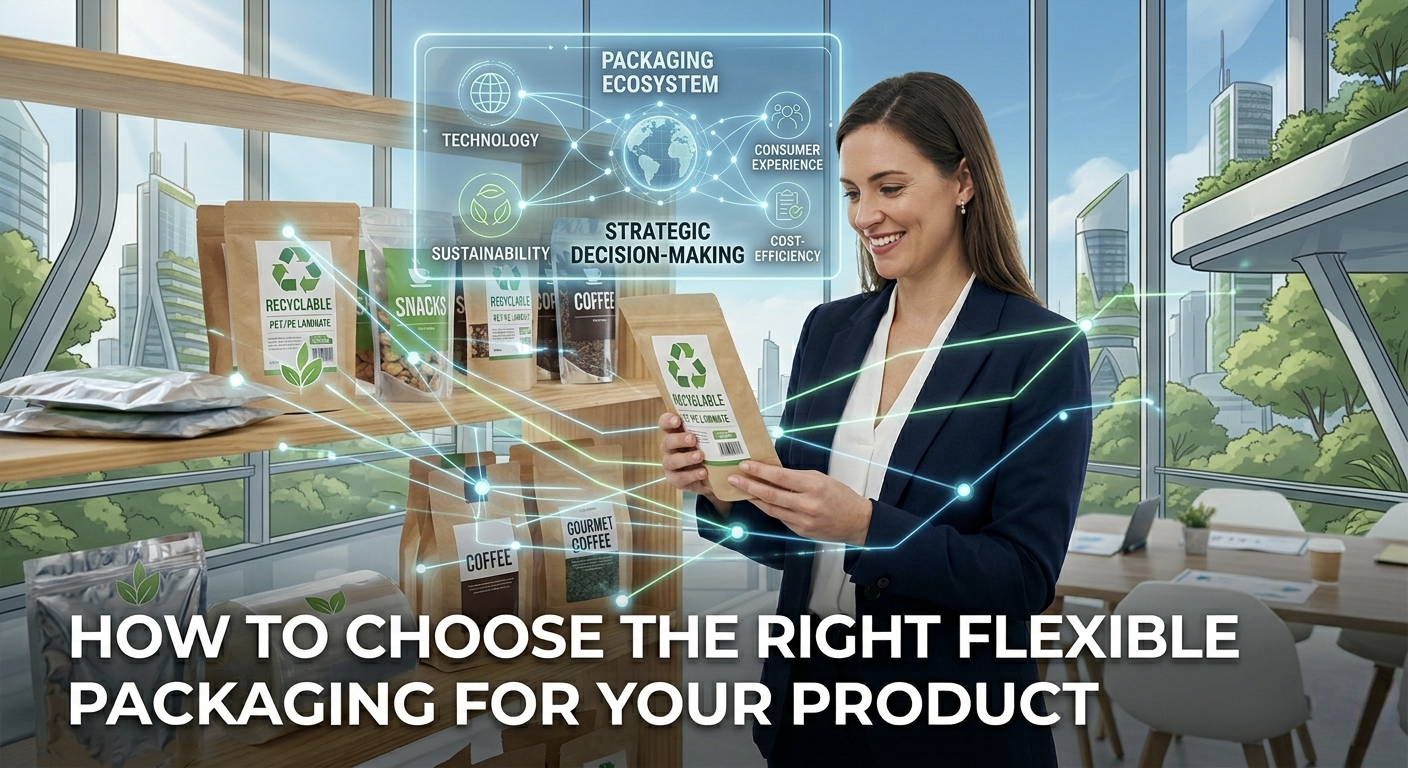 How to Choose the Right Flexible Packaging for Your Product: The Complete Guide to Protection, Sustainability, and Brand Success