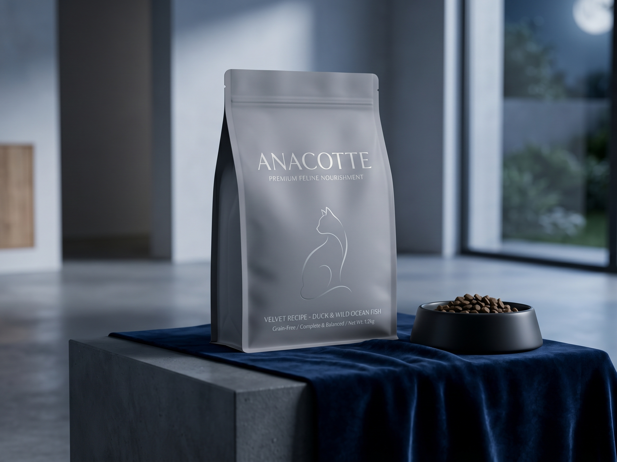Custom cat food packaging pouches for dry, wet and freeze-dried formulas