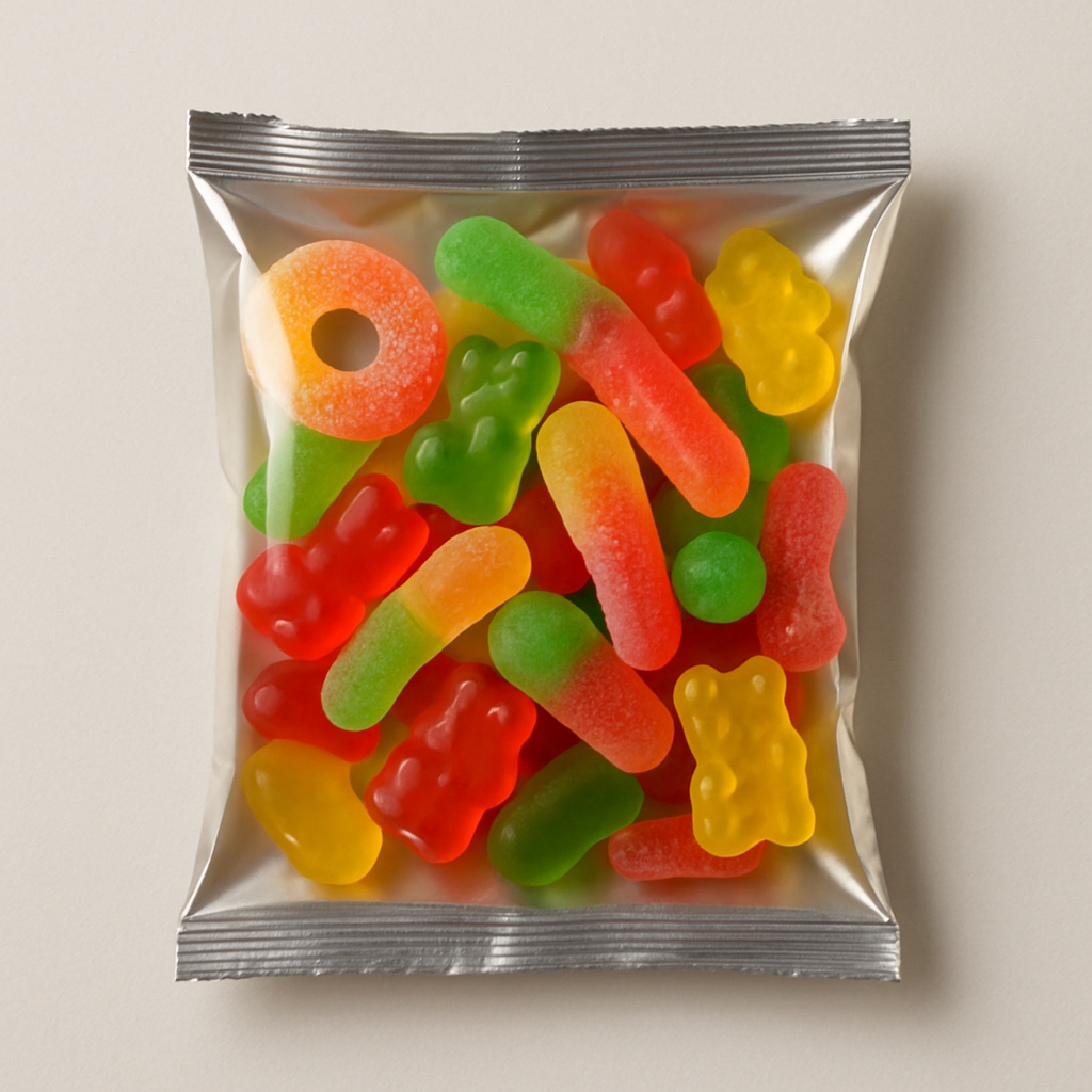 Custom Candy Packaging Bags – Flexible, Protective, and Brand-Enhancing | Anacotte Packaging