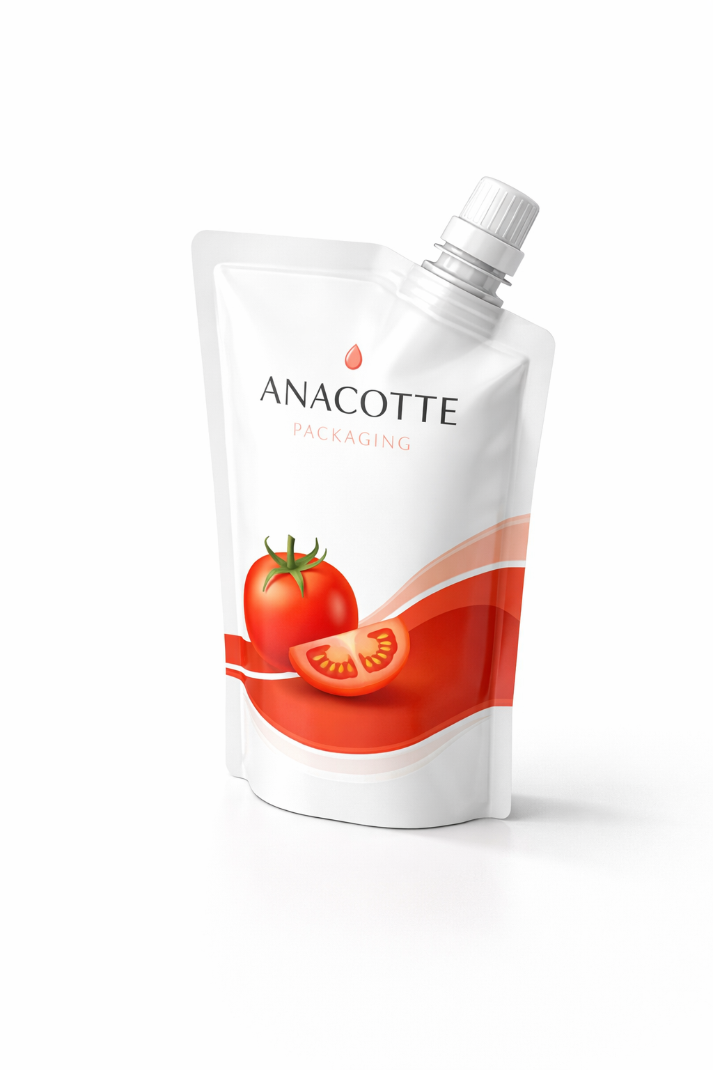 Sauce Spout Pouch | Custom Liquid Sauce Packaging Bags | Anacotte