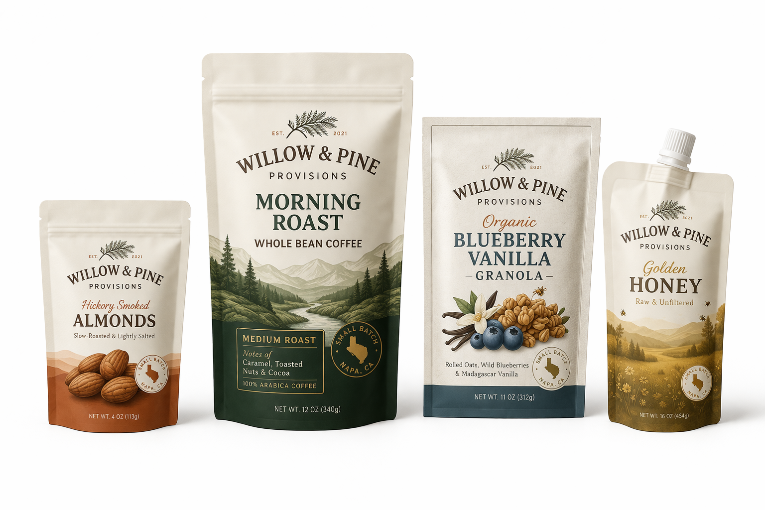 Custom Food Pouch Packaging – Flexible Barrieretaschen für Lebensmittel