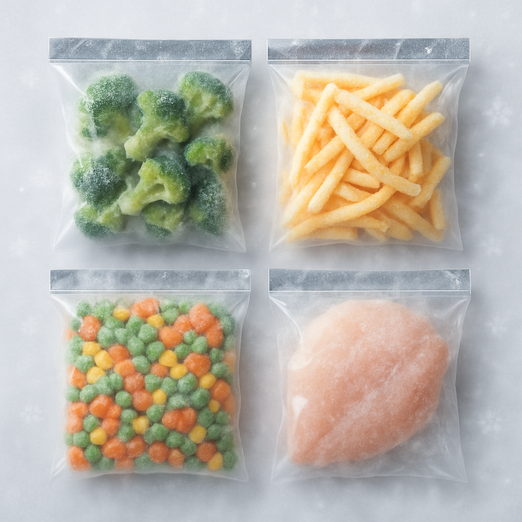 Frozen Food Packaging – Custom Freezer-Safe Pouches & Bags | Anacotte Packaging