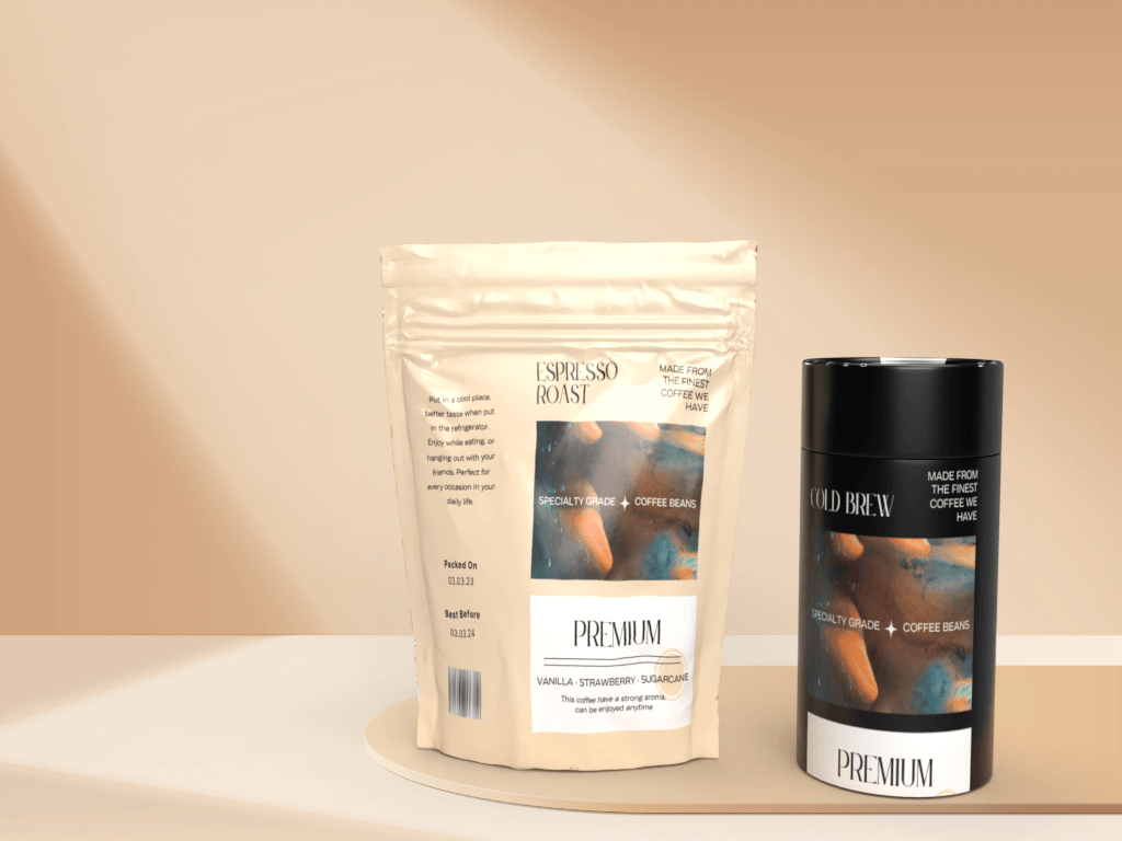 Anacotte Packaging Expresso and Cold Brew Coffee Pouch