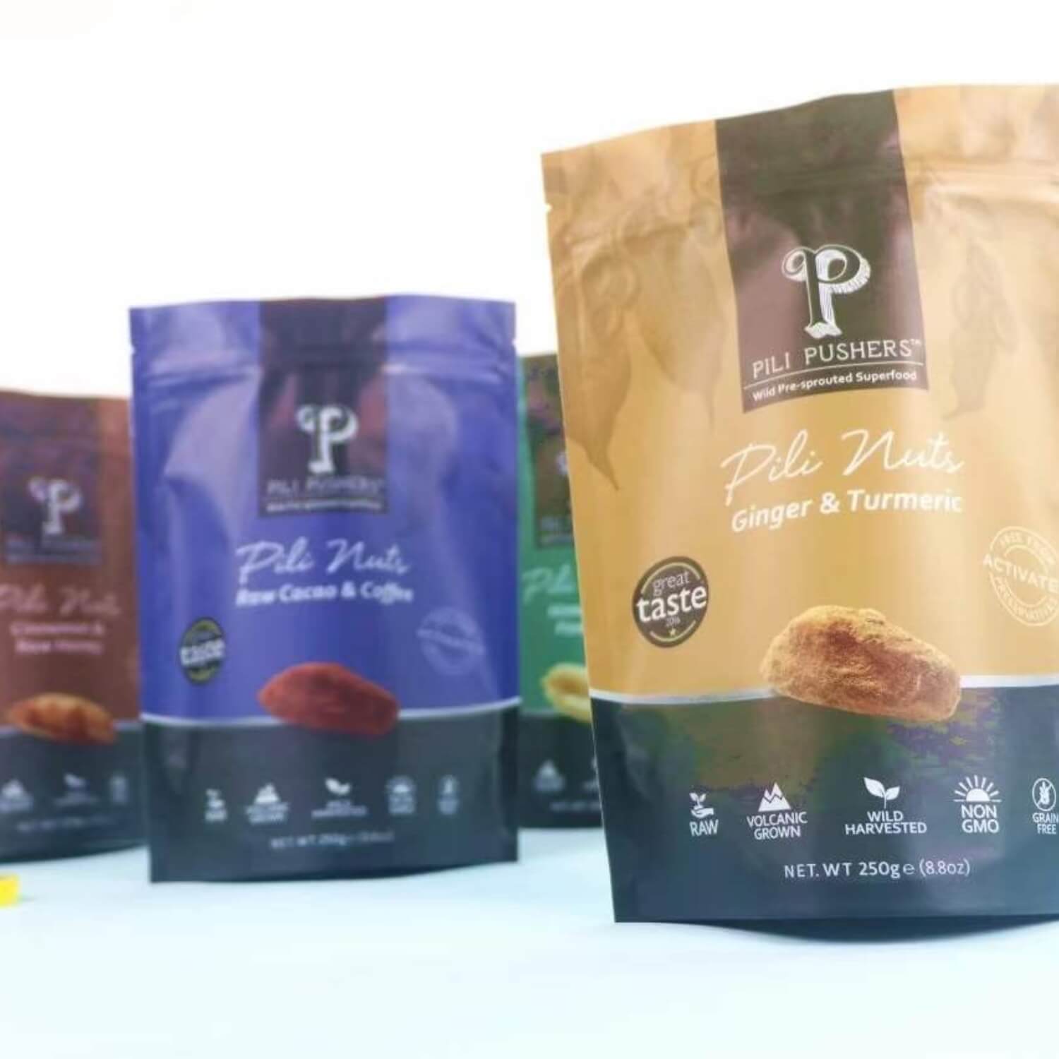 Ginger Tumeric Flexible Packaging