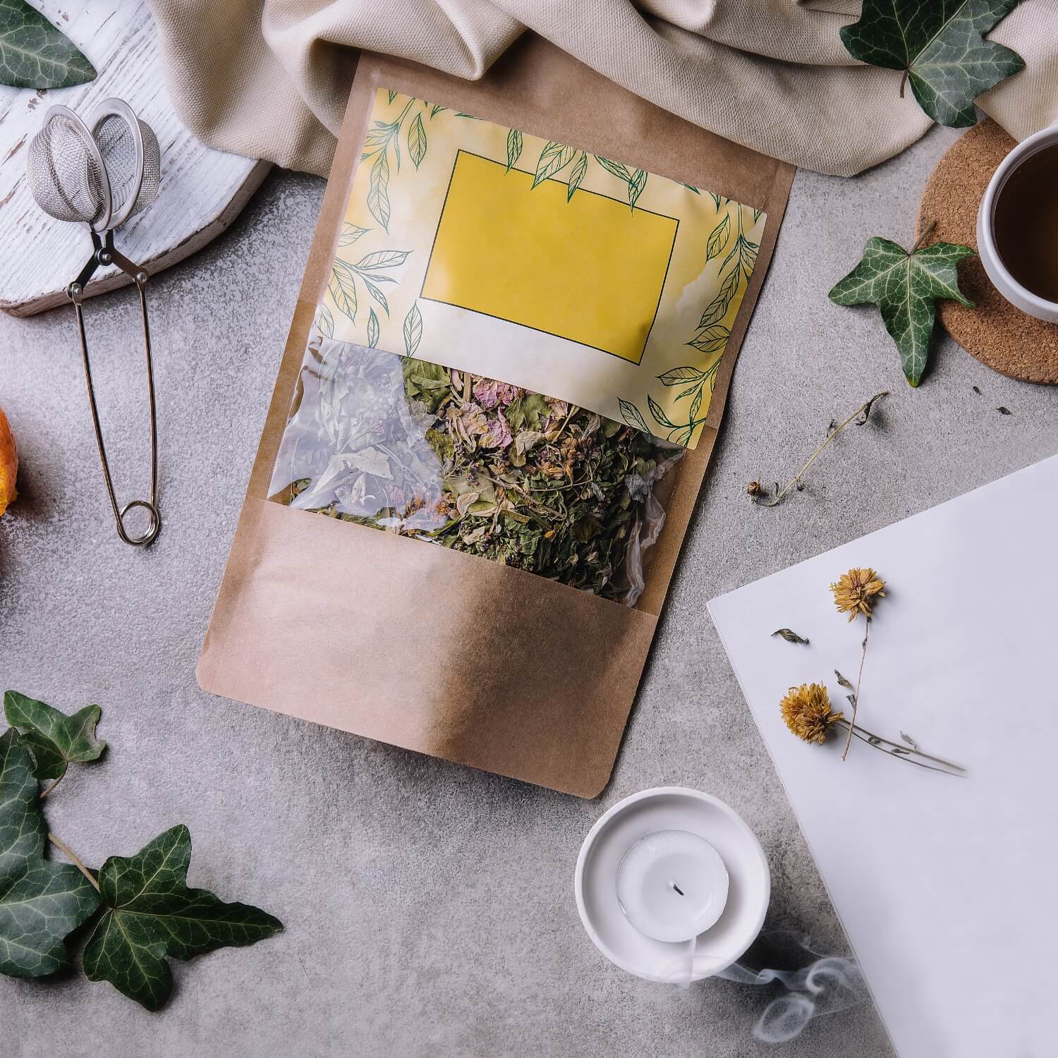 Customizable Tea Packaging Solution and Formulation