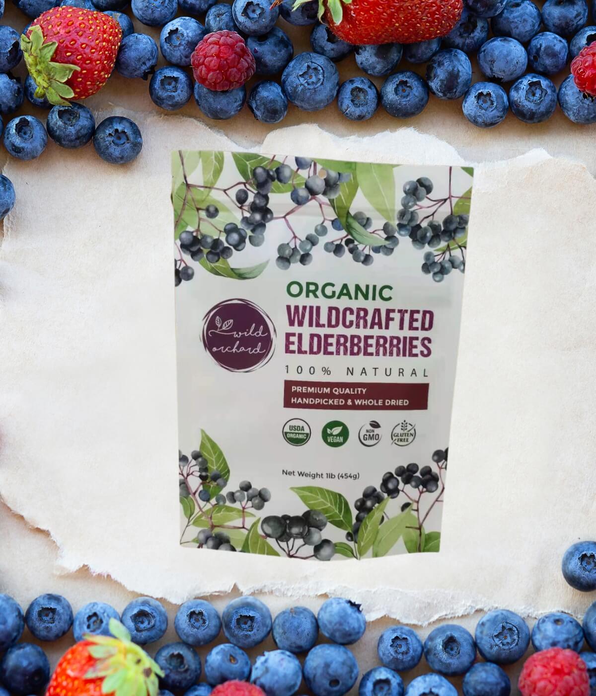 Blueberries pouch printed by rotogravure printer