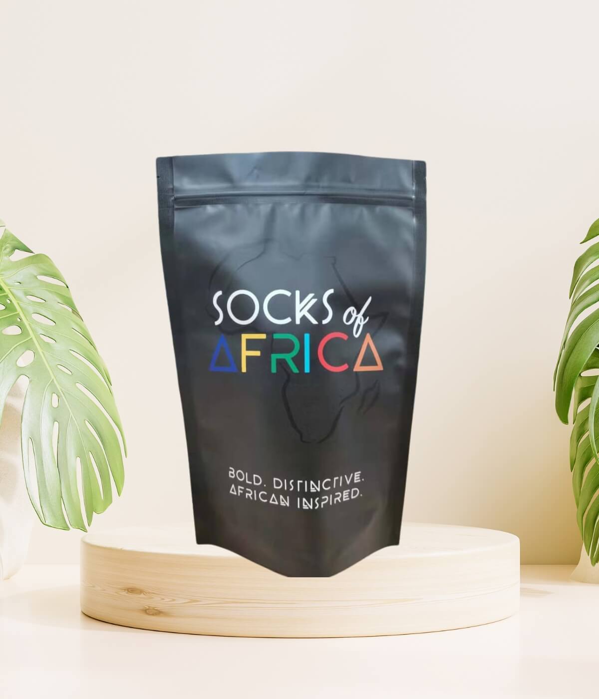 Black color stand up pouch printed by rotogravure printer