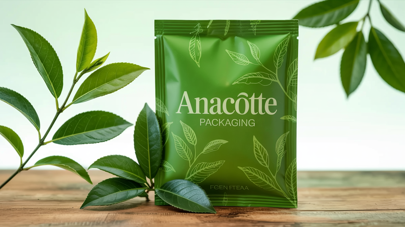 Custom Tea Flat Pouches | Eco-Friendly Flexible Packaging for Loose Leaf & Tea Bags