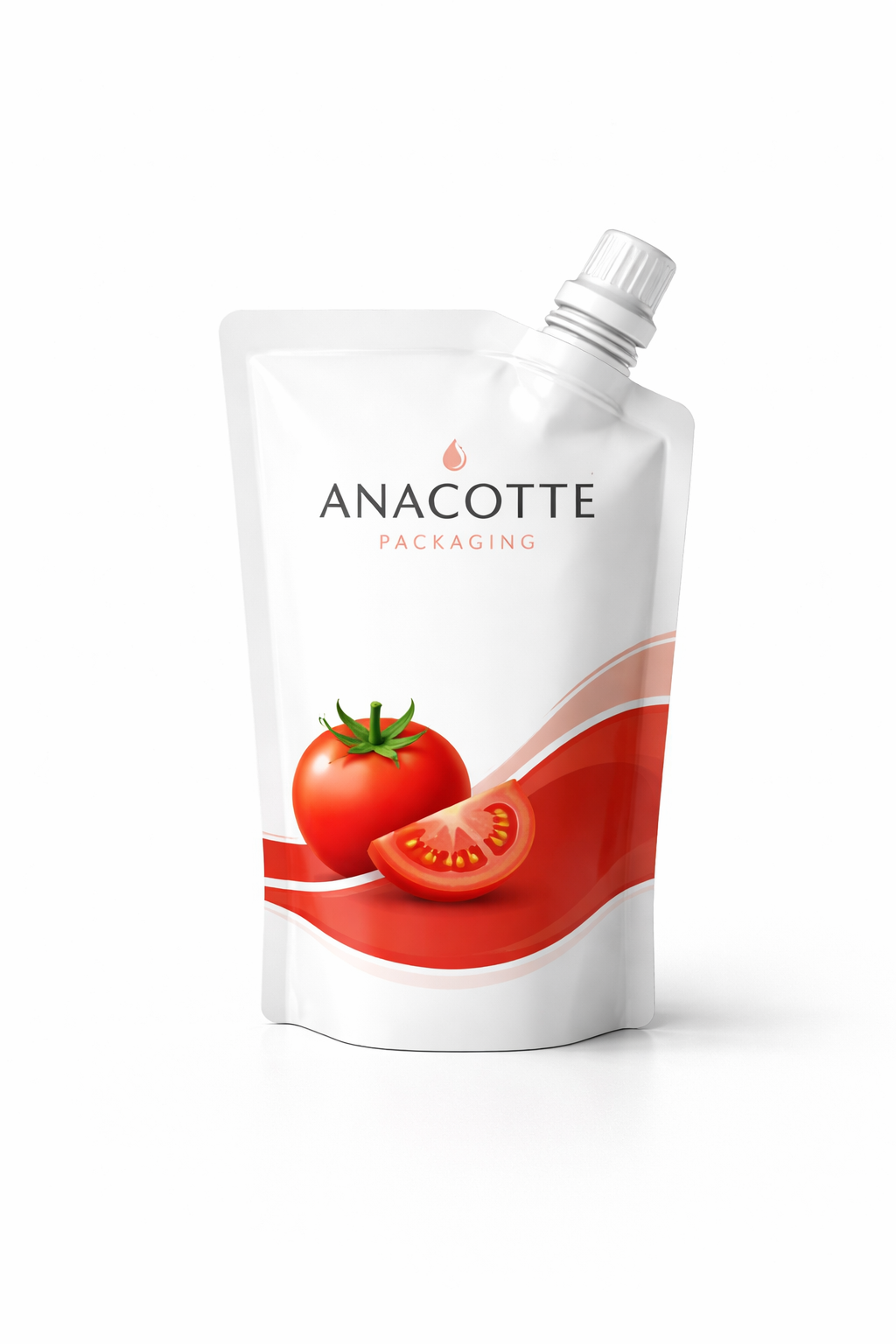 Sauce Spout Pouch | Custom Liquid Sauce Packaging Bags | Anacotte