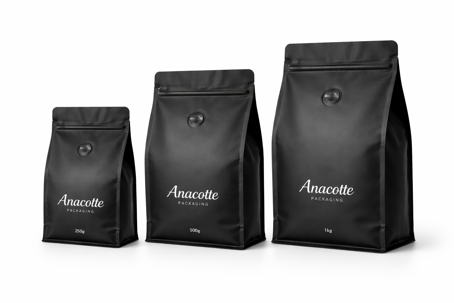 Coffee Bags with Valve | Custom Printed Stand Up Pouches