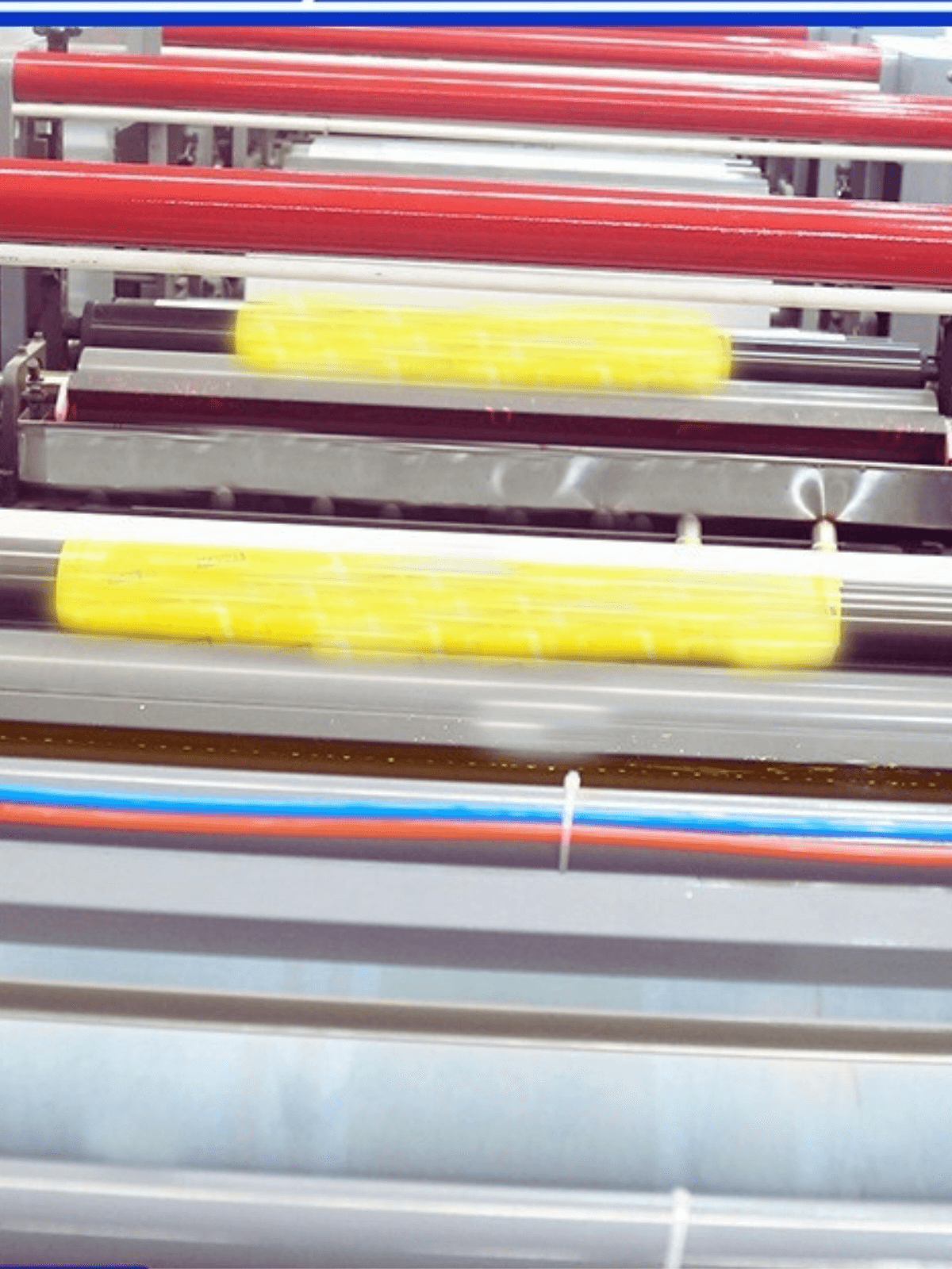 Flexo printer in production