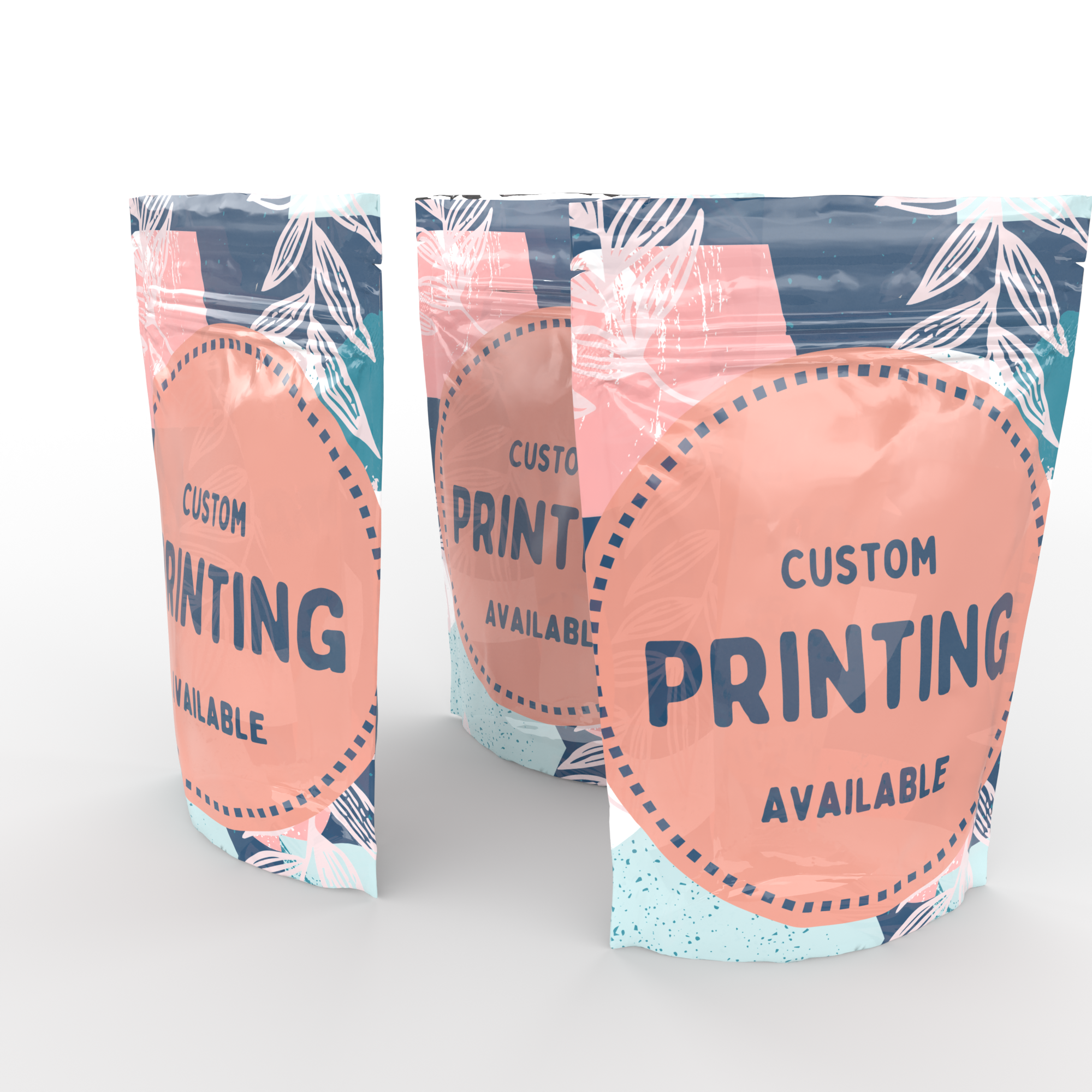 Foil clearance pouch printing