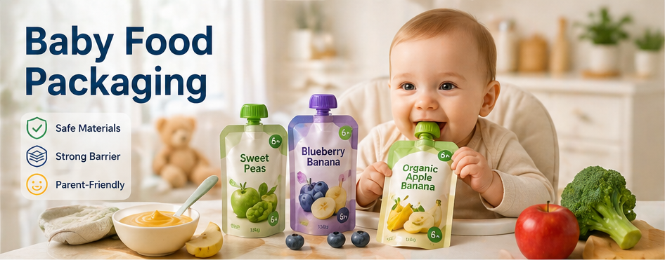 Baby Food Packaging | Safe Pouches & Compliance | Anacotte