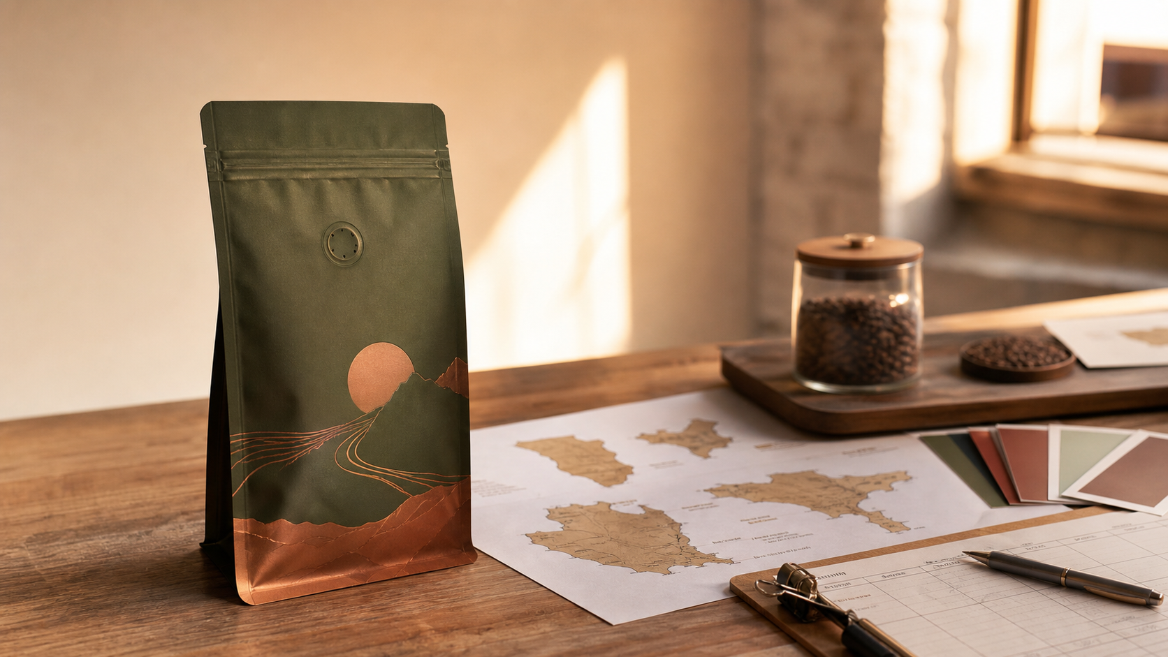 Low-MOQ coffee bag planning for seasonal origin drops