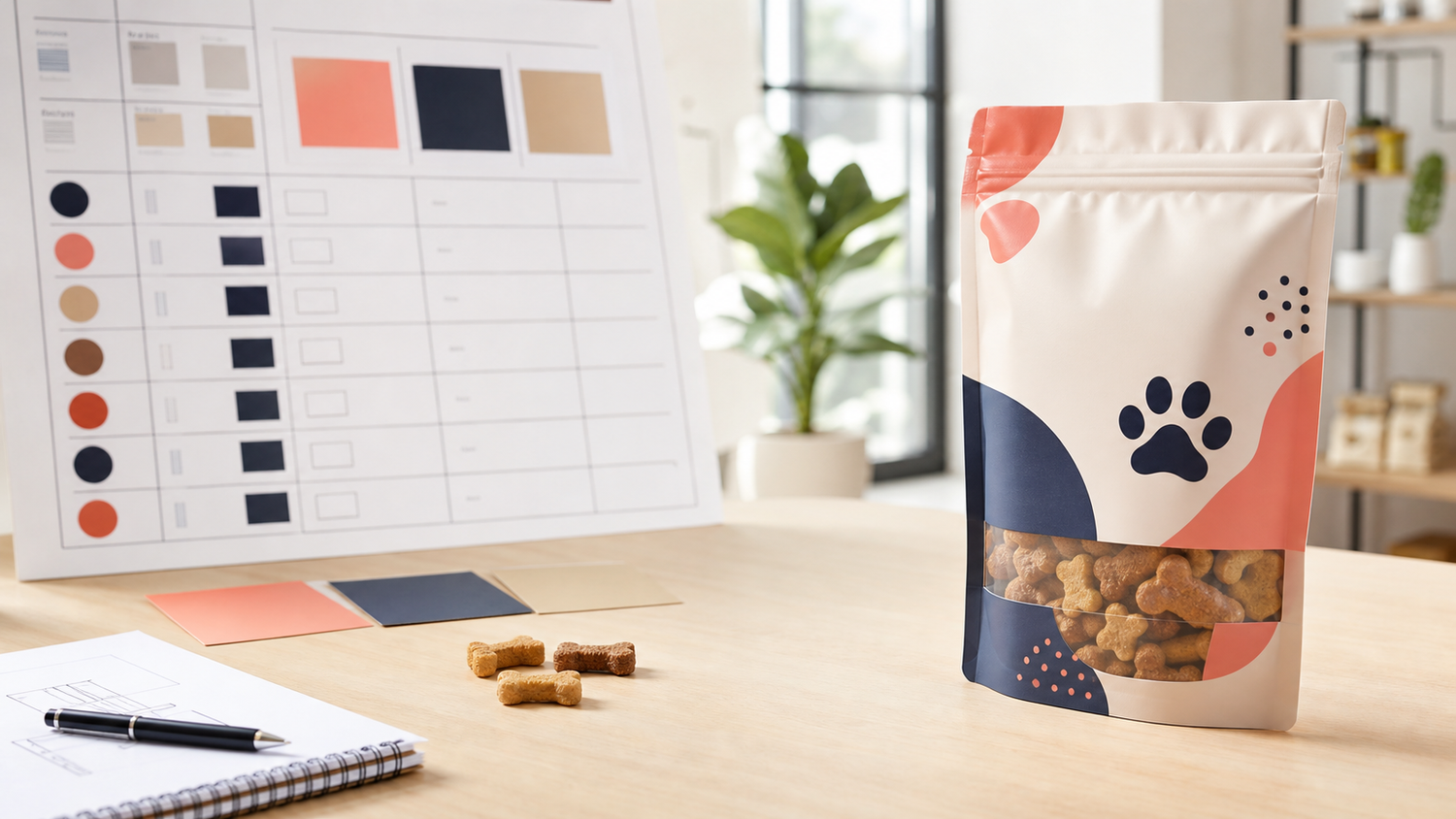 Low-MOQ pet treat pouch flavor-trial SKU planning