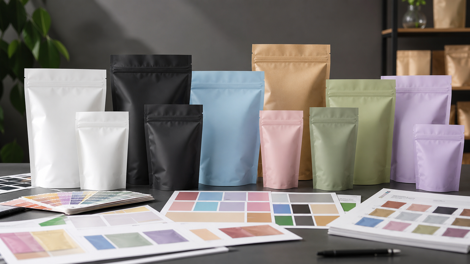 Low MOQ custom packaging samples for multiple SKU testing