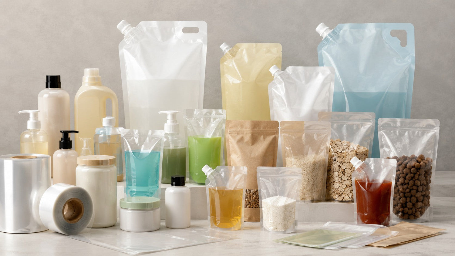 Refill Pouches for Refill Systems, Lower Packaging Weight and Repeat Purchases
