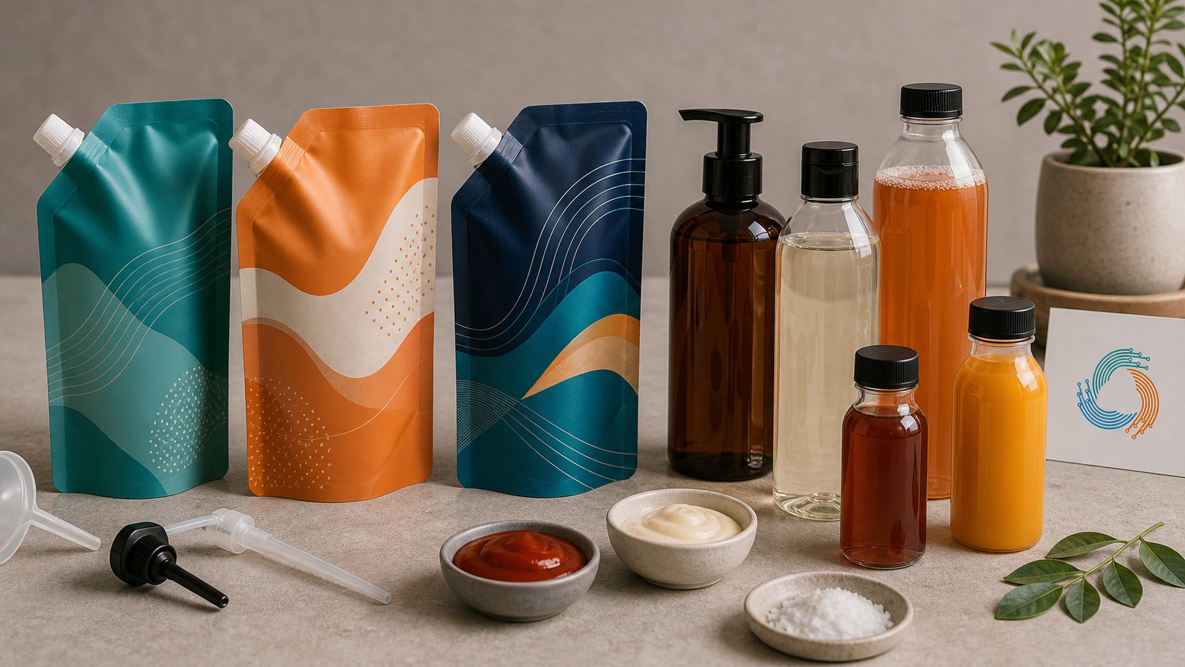 Spout pouch compared with bottle packaging for refill and liquid product decisions
