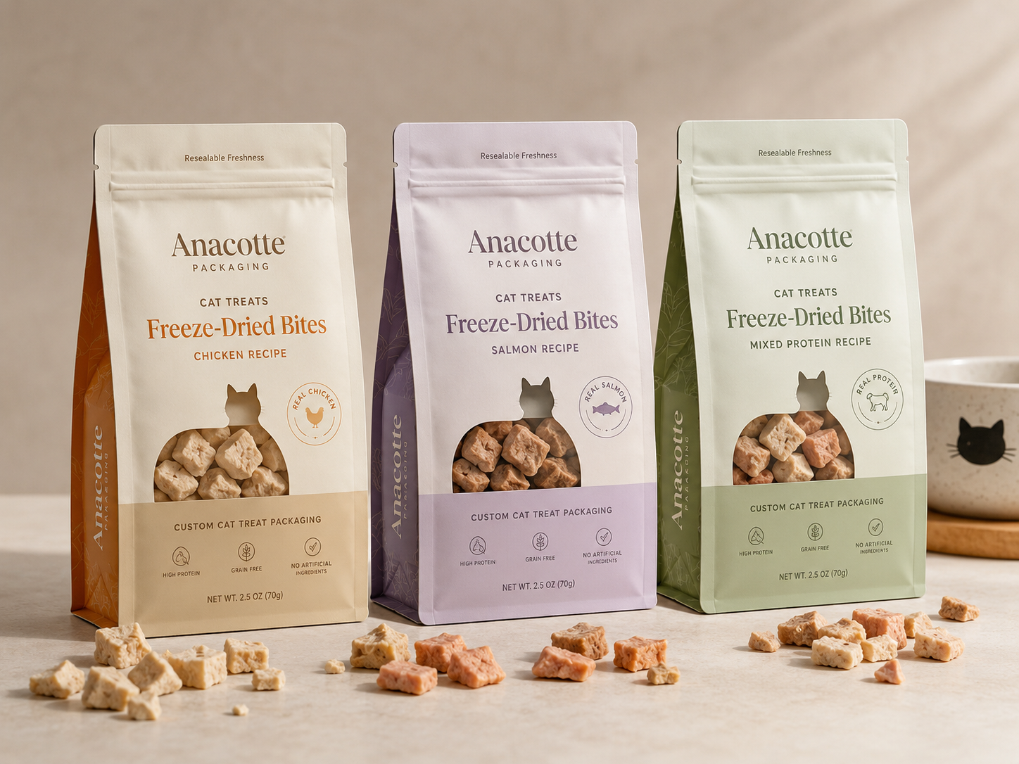 Cat Treats Packaging