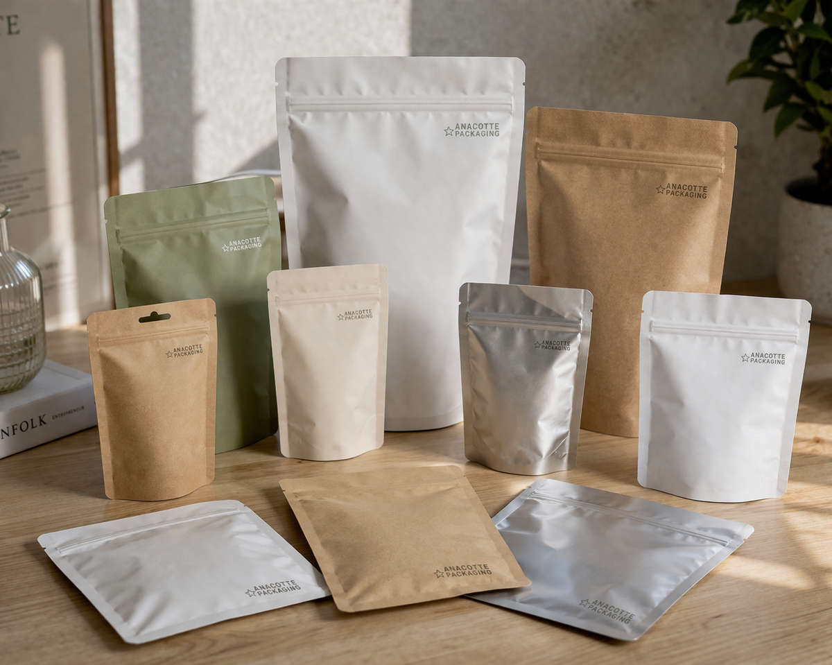 Stock Packaging | Standard Pouches Ready to Ship