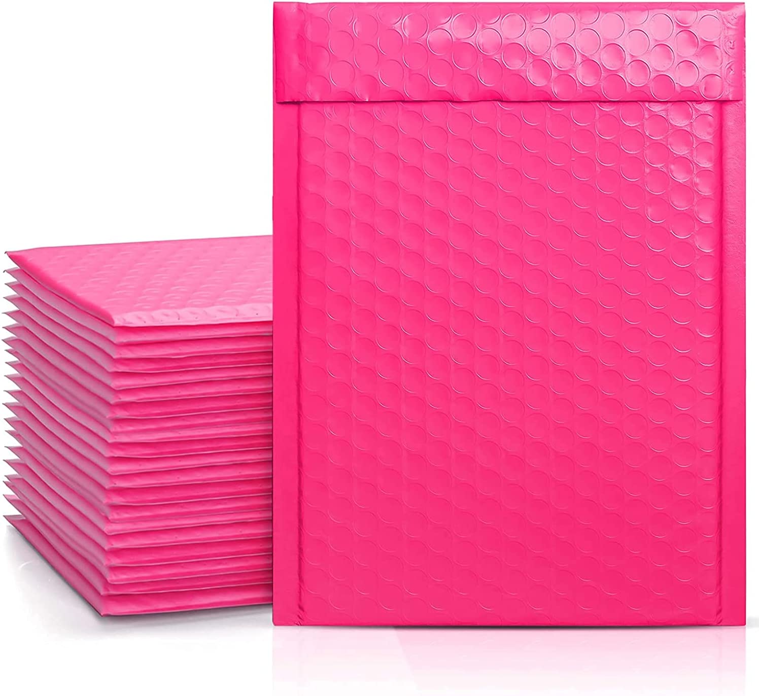 Shipping bags and mailers in pink