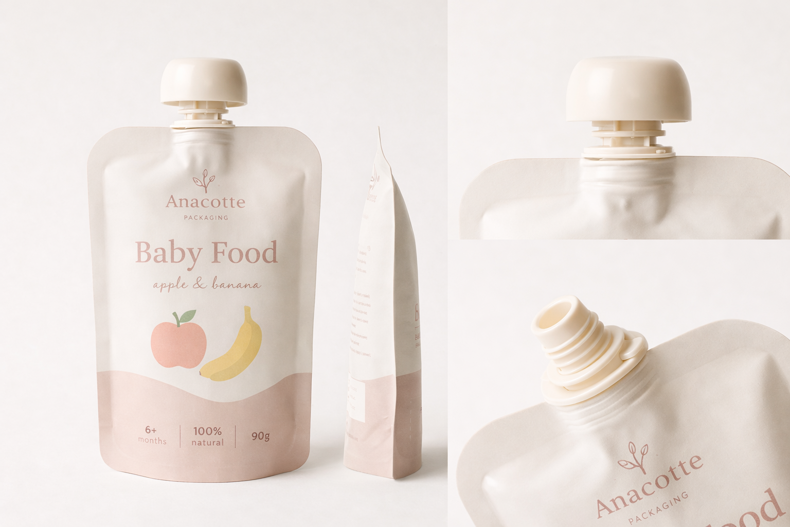 Baby Food Spout Pouch – Custom BPA-Free High Barrier Packaging