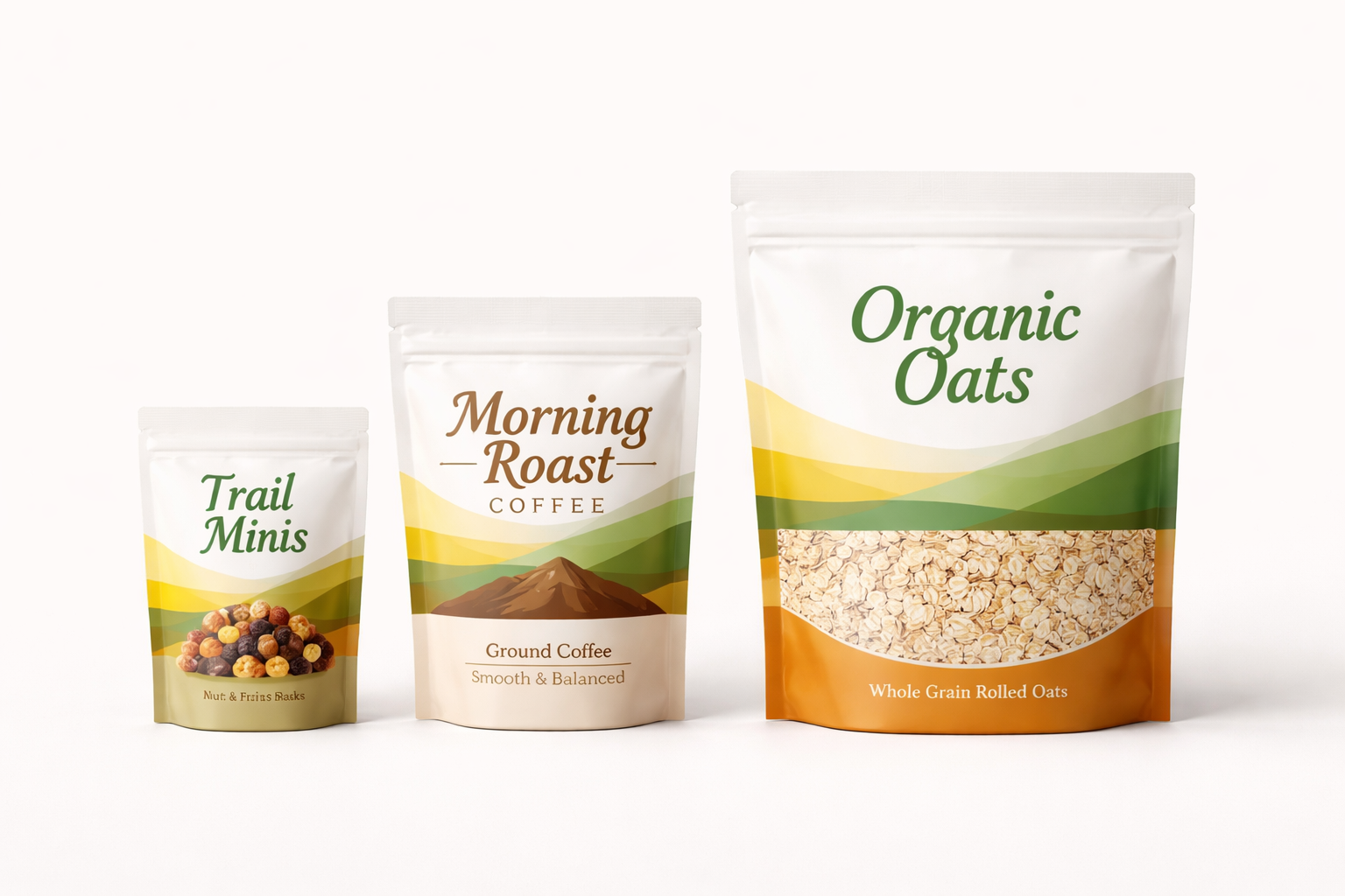 Custom Food Pouch Packaging – Flexible Barrier Bags for Food Products