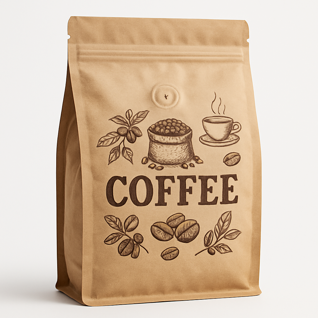 Custom Coffee Beans Bags – Freshness & Premium Packaging Solutions