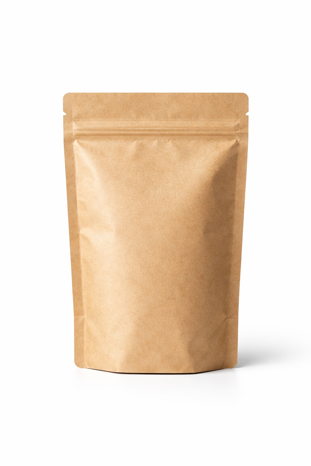 Custom Kraft Stand Up Pouches with Zipper | Food & Coffee Packaging Bags