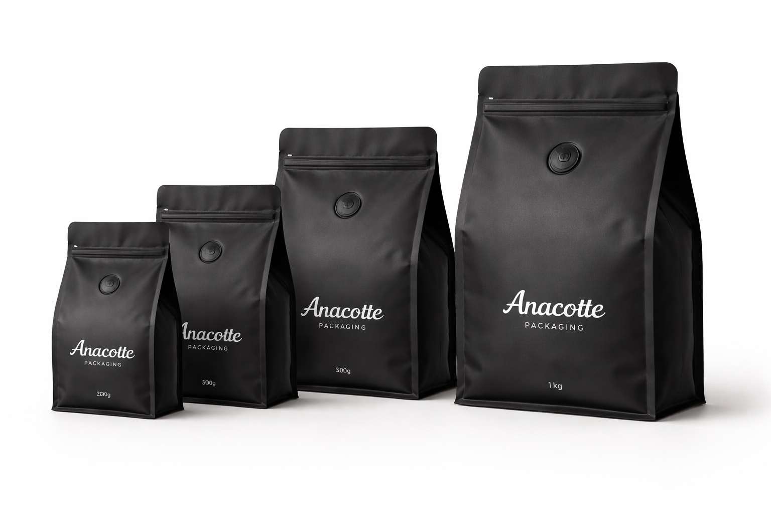 Coffee Bags with Valve | Custom Printed Stand Up Pouches