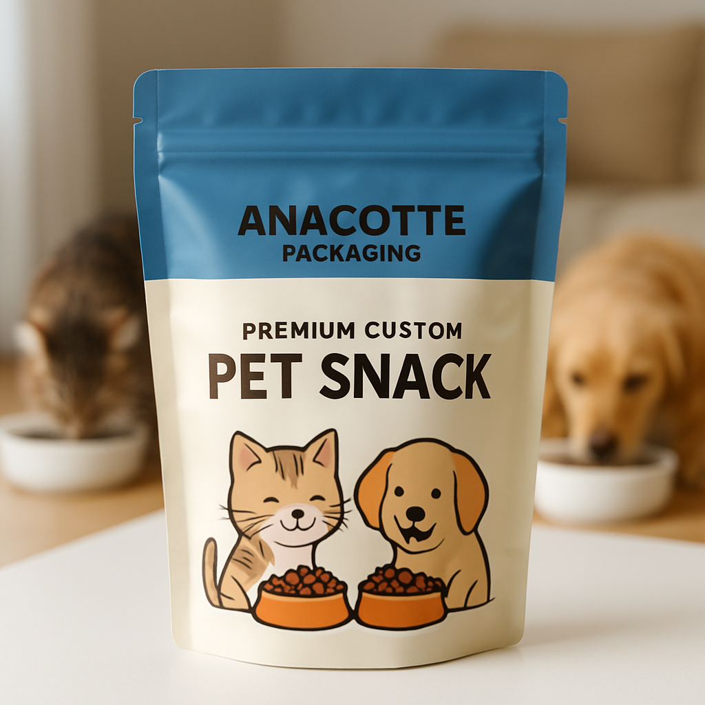 Premium Pet Snack Bags – Durable, Resealable, Customizable