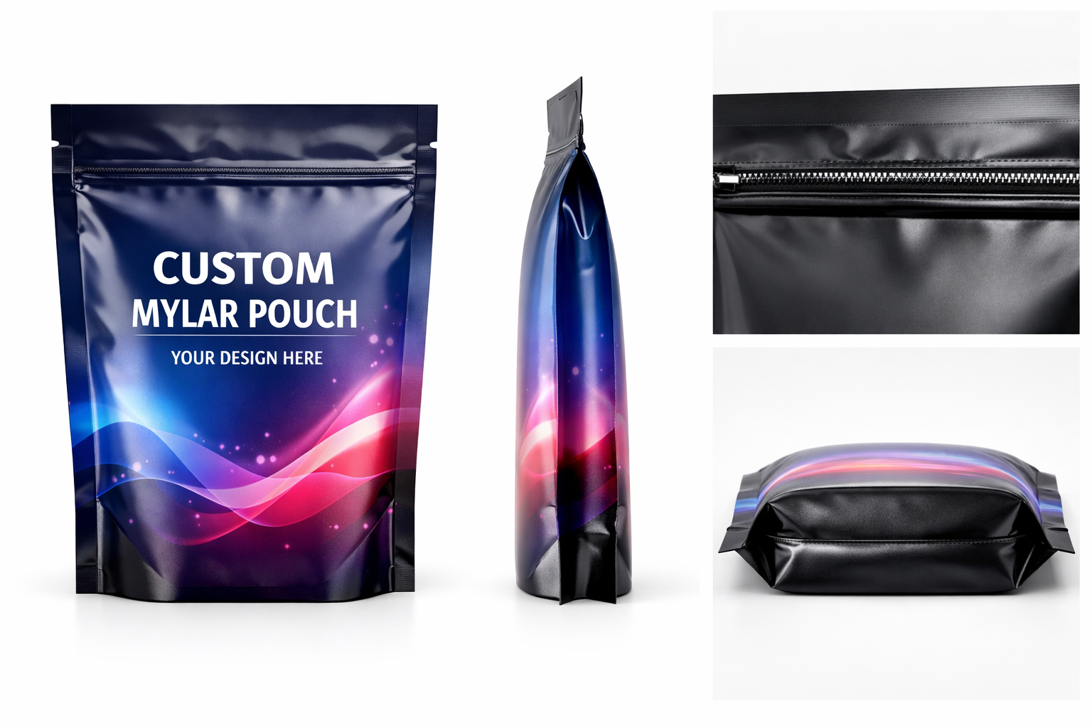 Mylar Pouch Packaging – Custom High Barrier Flexible Packaging