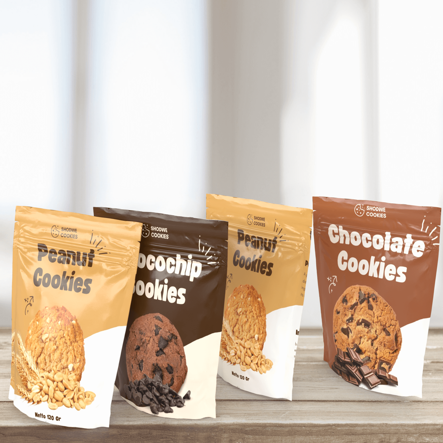 Chocolate Cookies Flexible Packaging
