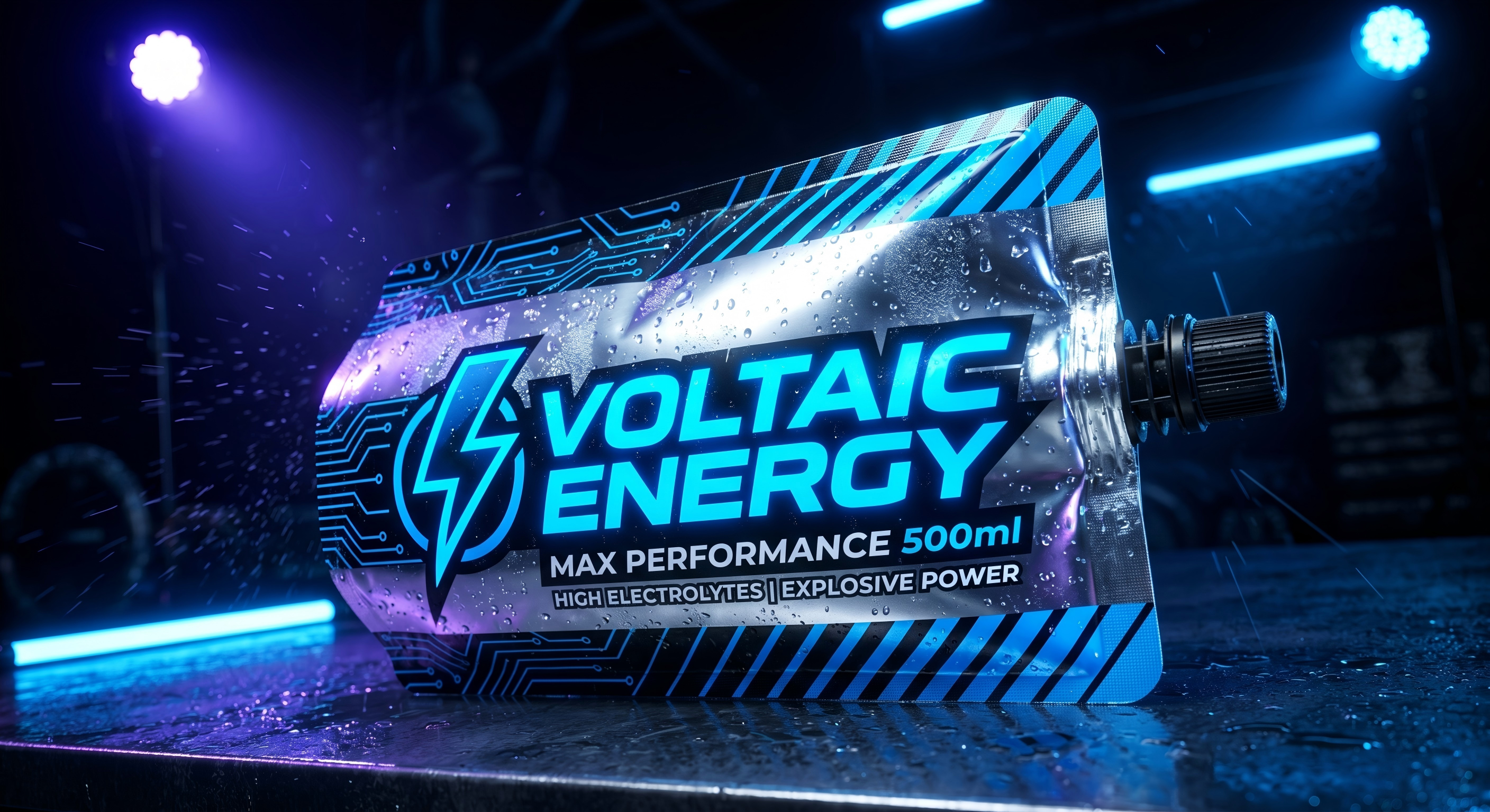 Spouted Pouch for Energy Drinks | Portable Liquid Packaging