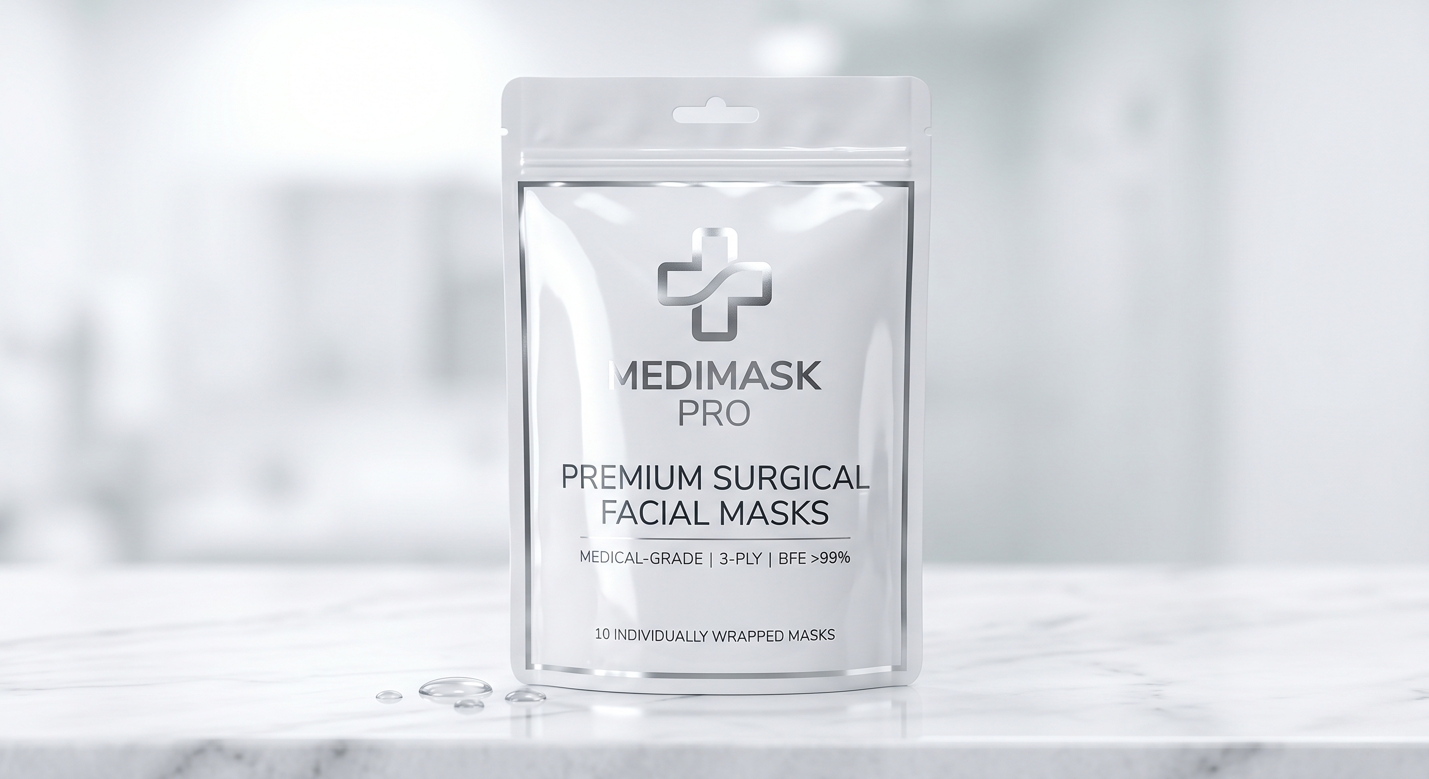 Medical Grade Facial Mask Stand Up Pouch | Cosmetic Liquid Packaging