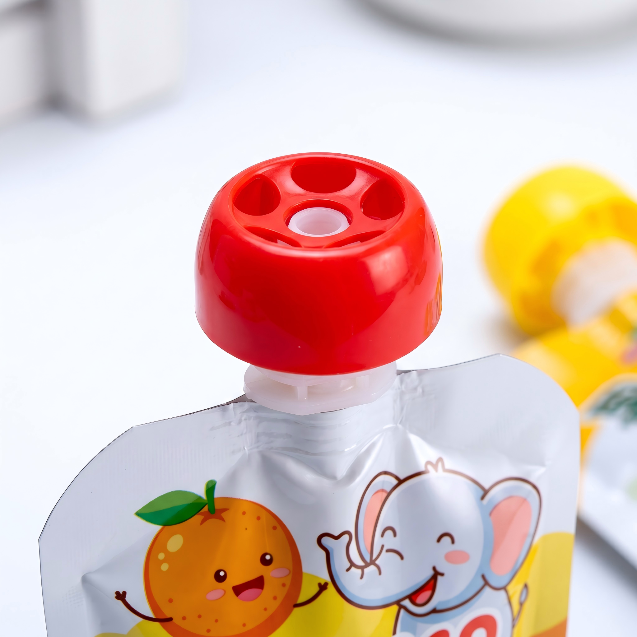Anti-Choke Cap Spout Pouch | Child-Safe Liquid Packaging