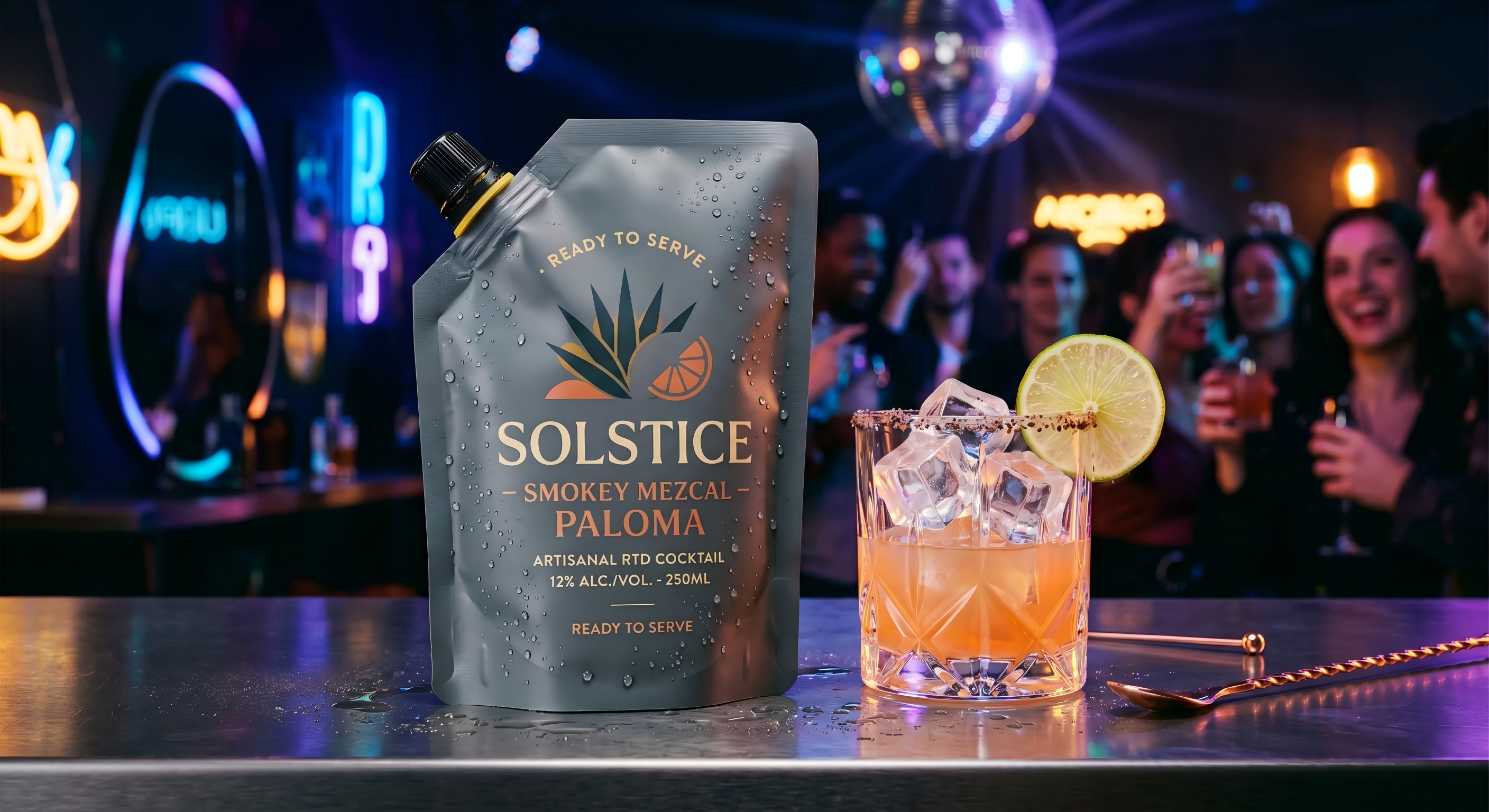 Custom Spout Pouch for Cocktails & RTD Beverages | Liquid Packaging