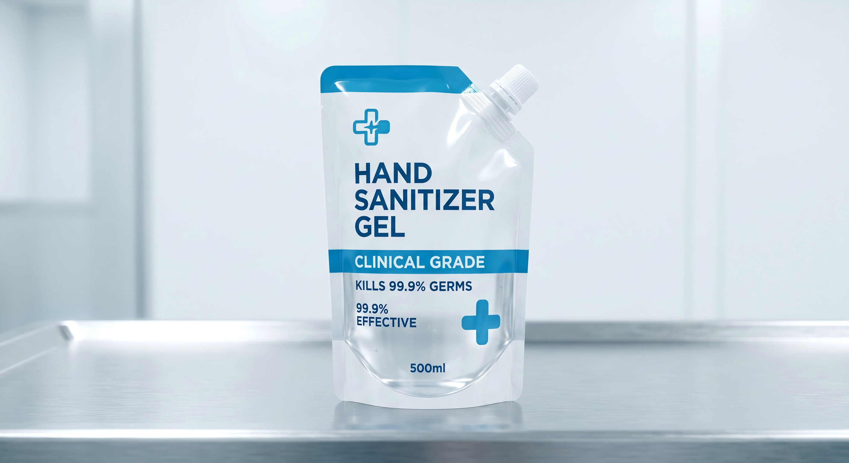 Hand Sanitizer Spout Pouch | Alcohol-Resistant Refill Bag