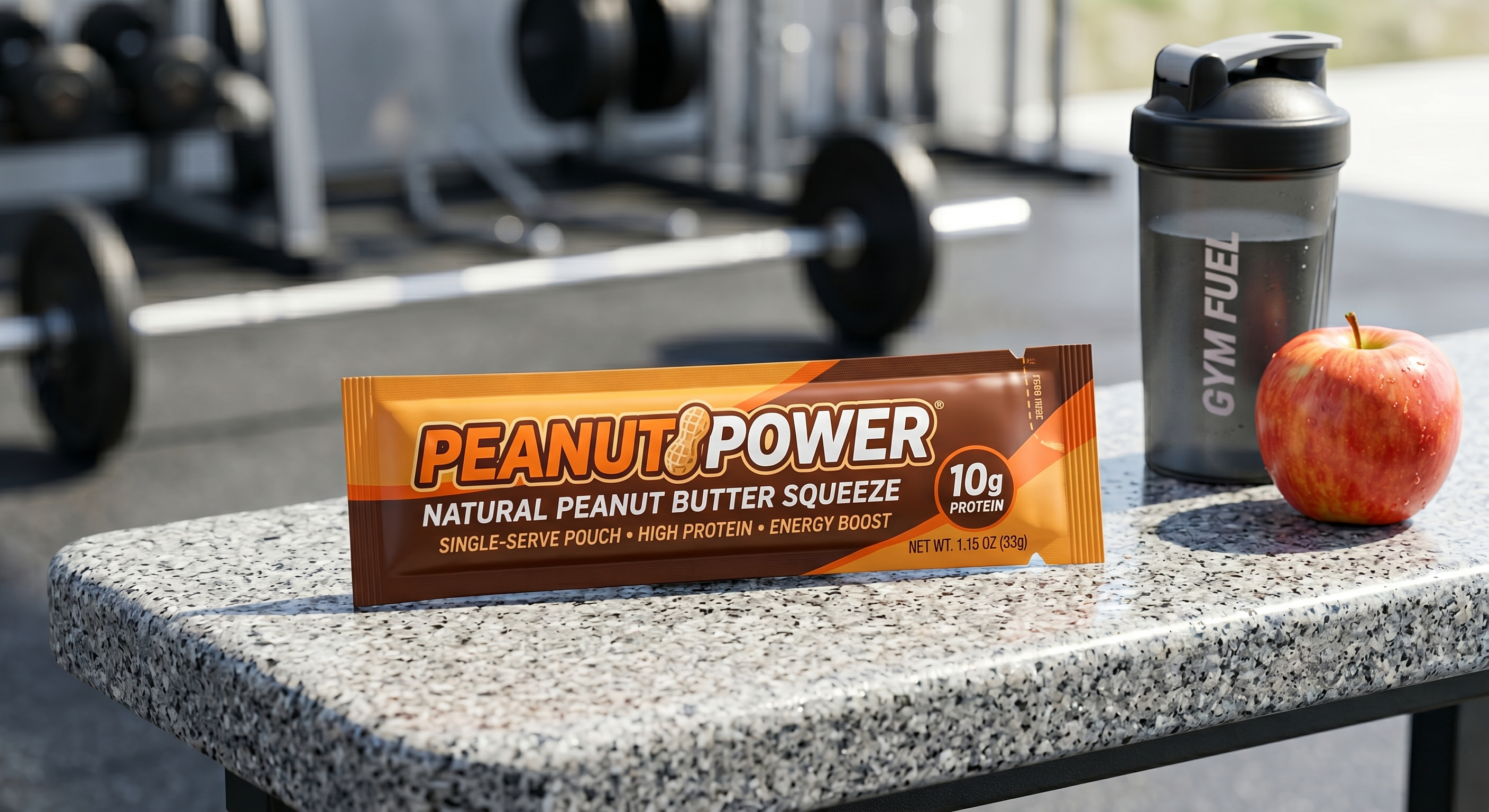 Custom Flat Pouch for Nut Butter Squeeze | Portable Almond & Peanut Butter Sachet