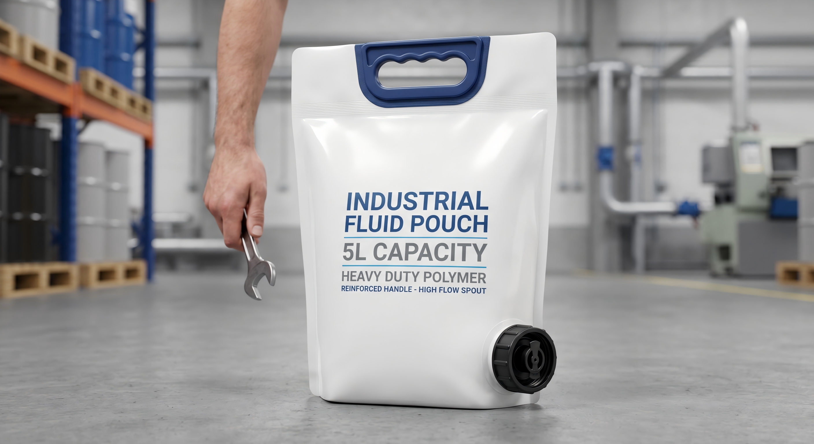 Large Capacity Liquid Spout Bag | 3L to 5L Bulk Packaging