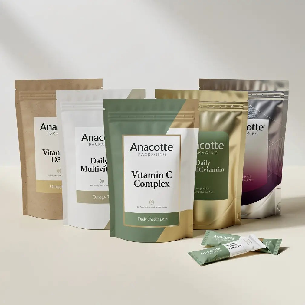 Flexible Packaging for Supplements packaging options