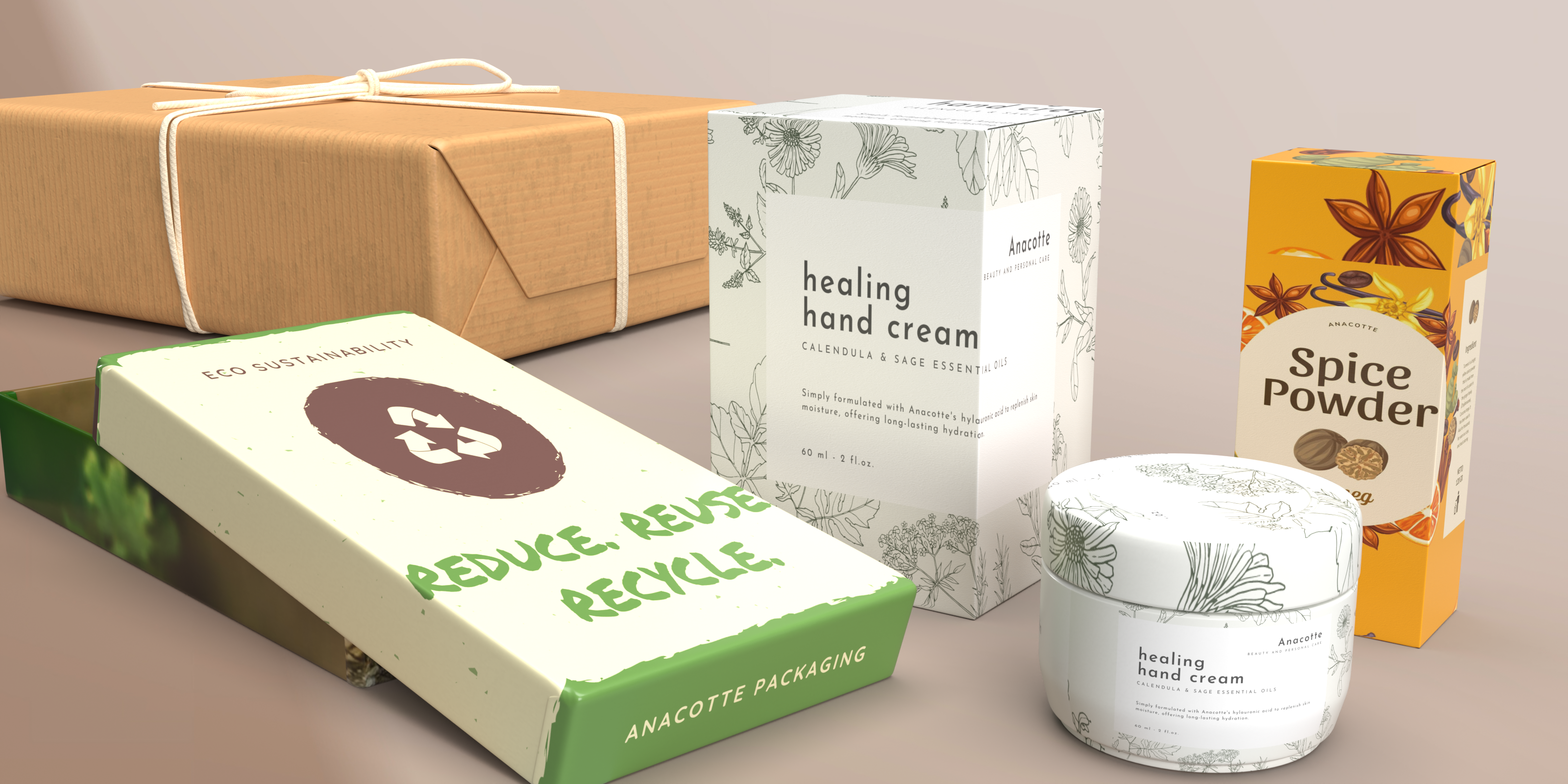 Rigid Packaging from Anacotte Packaging