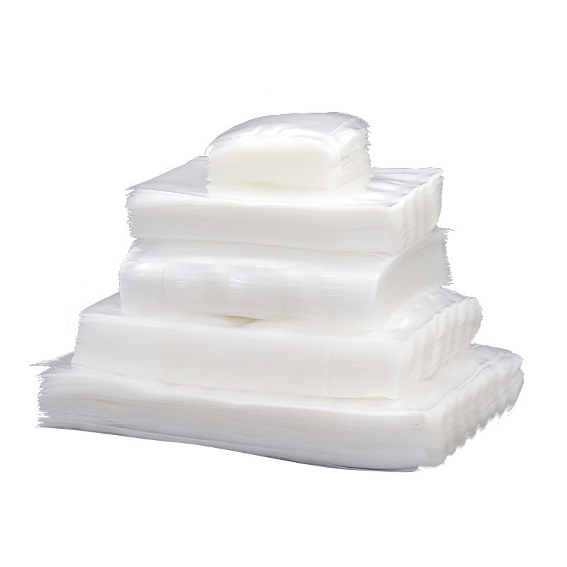 100 pcs Clear Flat Barrier Pouches – Microwave Safe PE+PET Food Packaging Bags | Anacotte