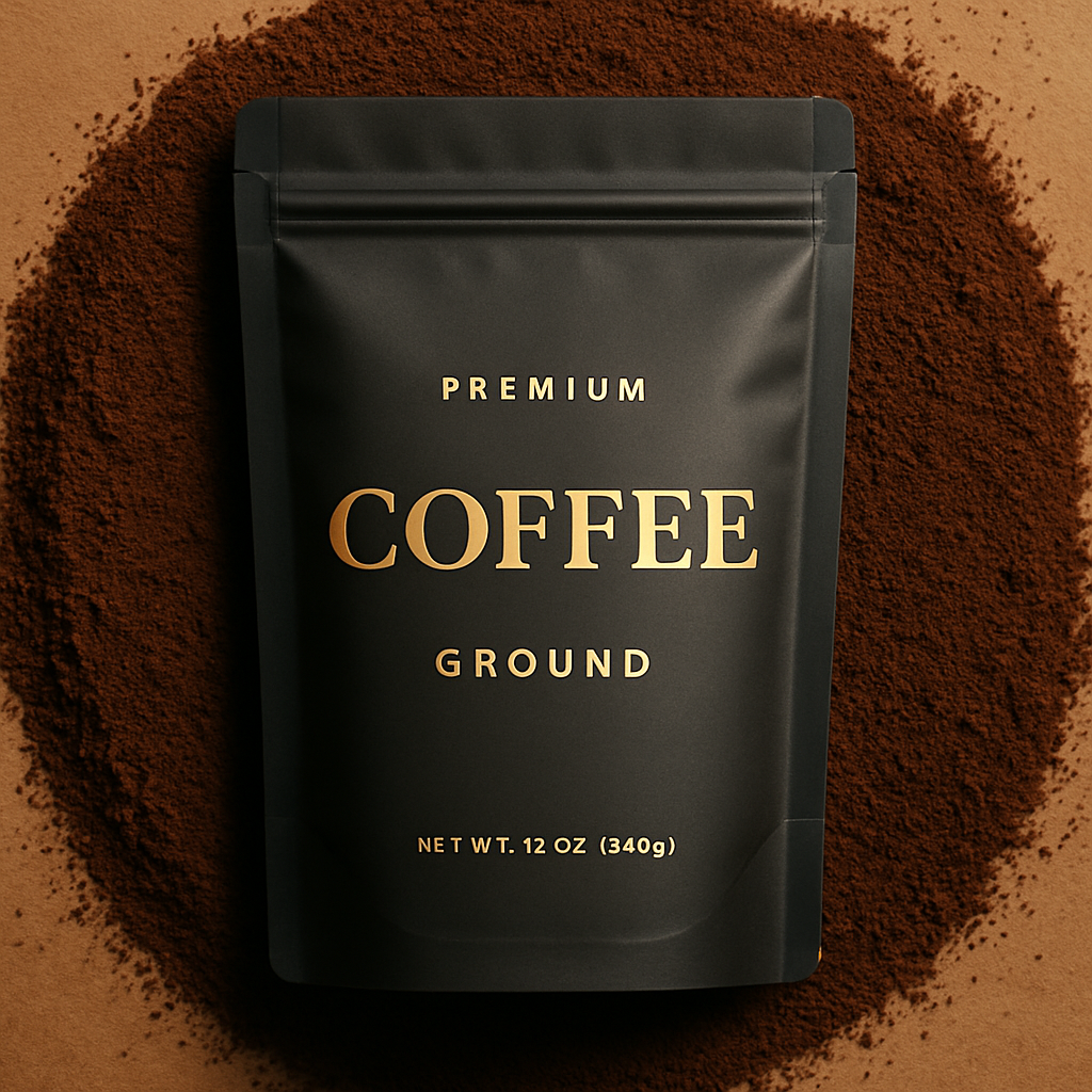 Custom Ground Coffee Pouches – Freshness & Premium Packaging Solutions