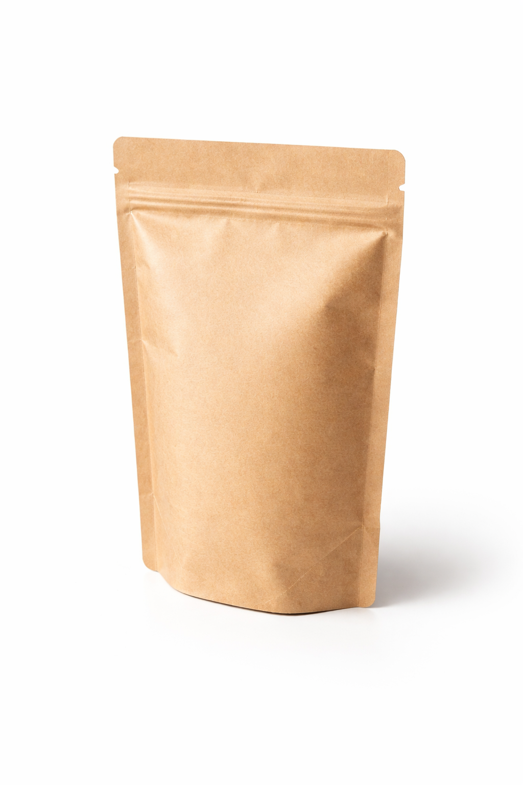 Custom Kraft Stand Up Pouches with Zipper | Food & Coffee Packaging Bags