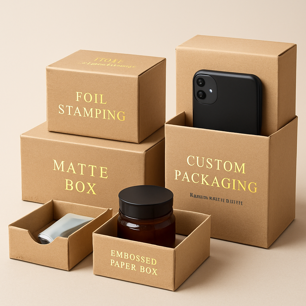 Custom Folding Cartons Packaging for Food, Cosmetics & Retail Products
