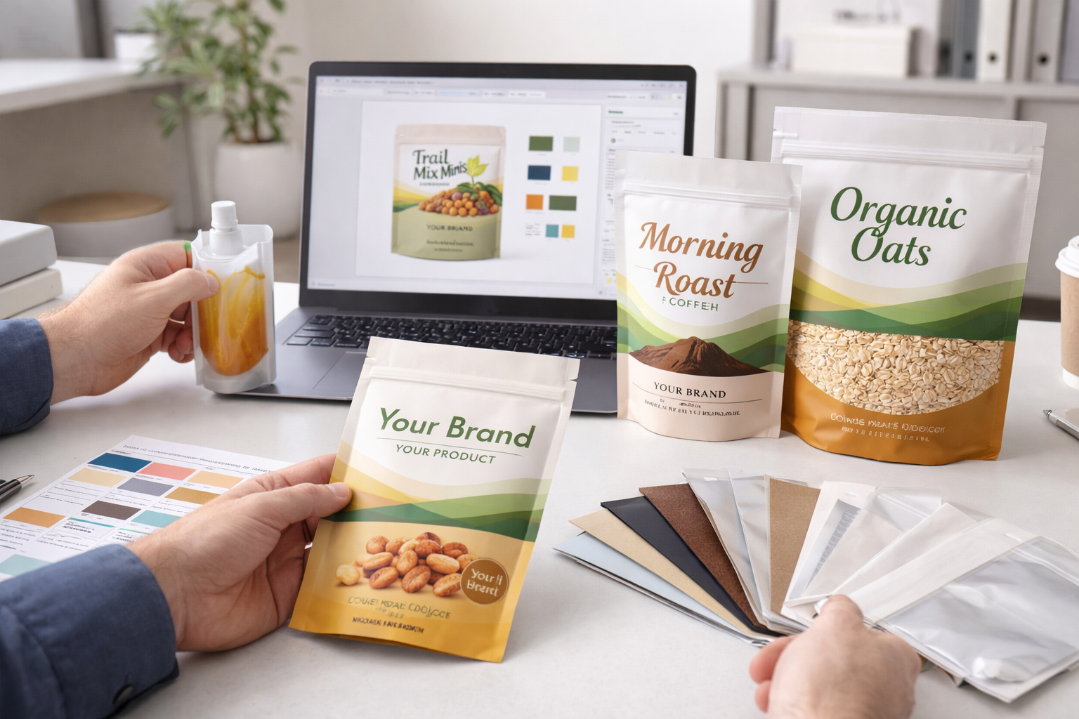 Custom Food Pouch Packaging – Flexible Barrier Bags for Food Products