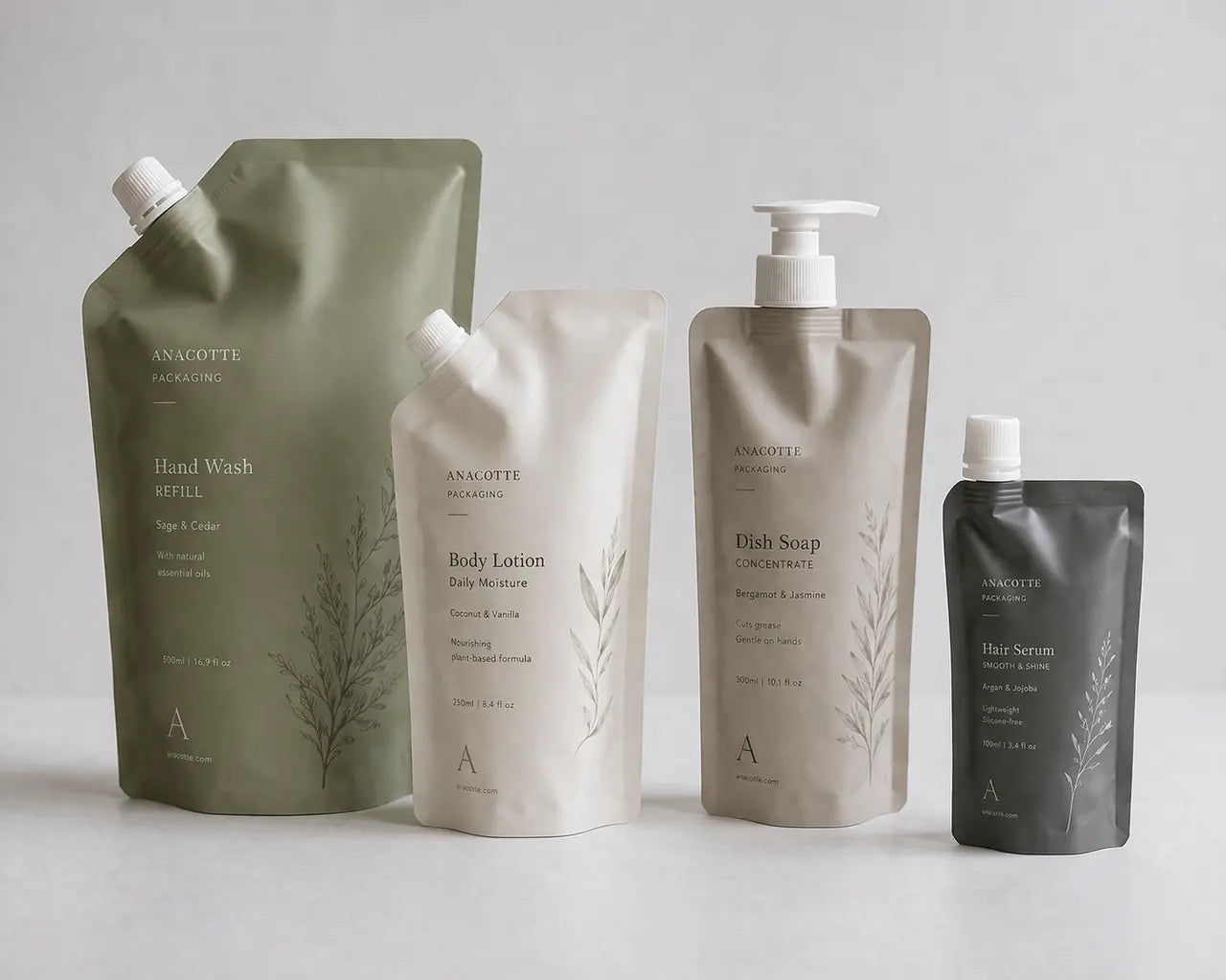 Custom Stand-Up Pouches from 200 Units
